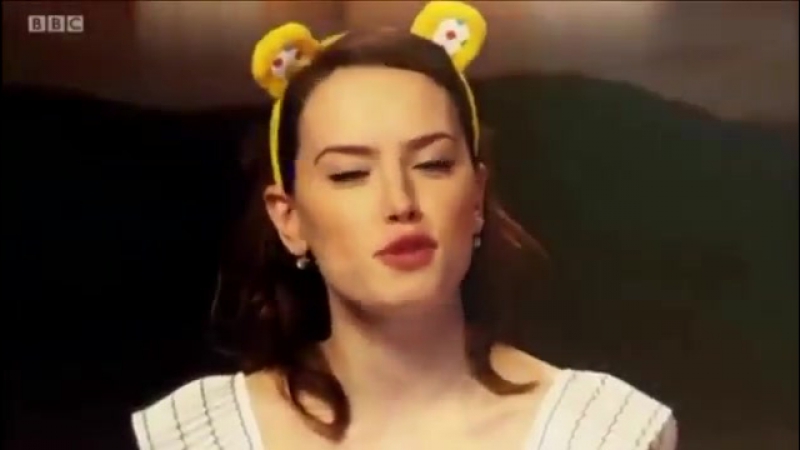 Daisy ridley para a campanha da bbc
