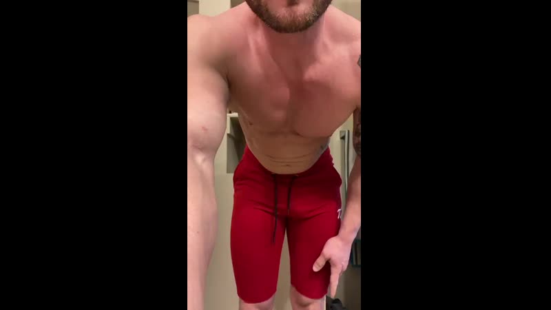 Benjamin correa aka sean (porn) with his tight red shorts