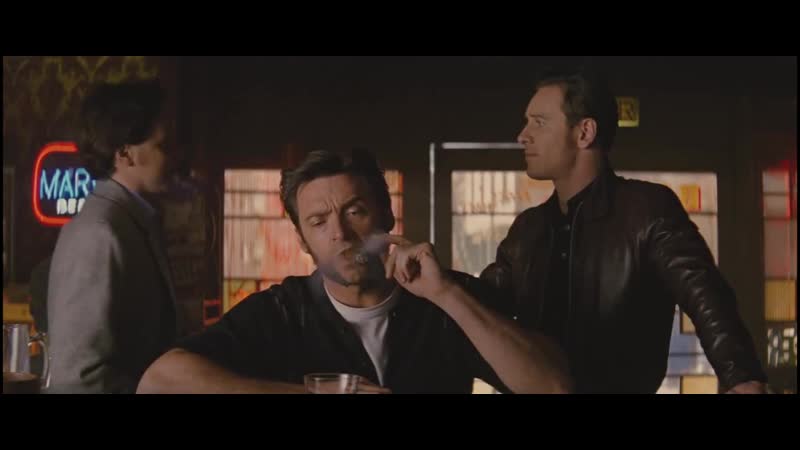 Люди икс первый класс камео росомахи (x men first class logan/wolverine cameo)