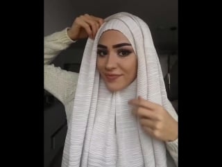 Gorgeous hijab tutorial credit@tuba ugur