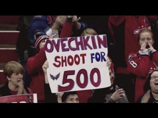 500th goal ovechkin