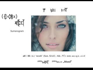 Hititçe hittite word of the day aiš / išš "mouth"