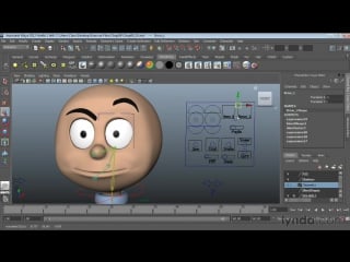 Character rigging in maya | 0910 finishing up the facial rig