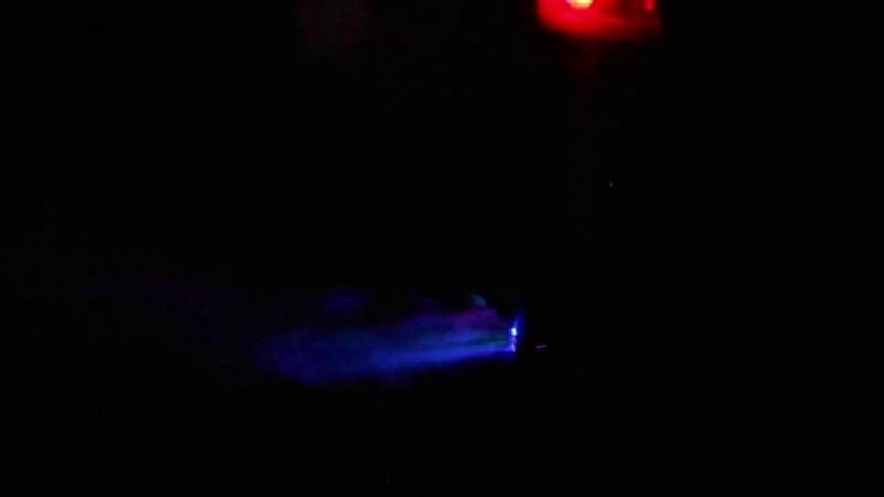 Светящаяся насадка на глушитель