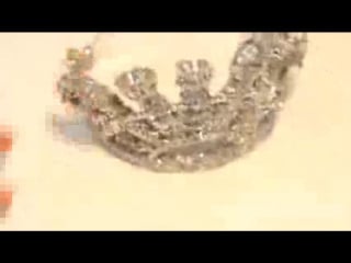 Diy seashell tiara using a dollar store crown