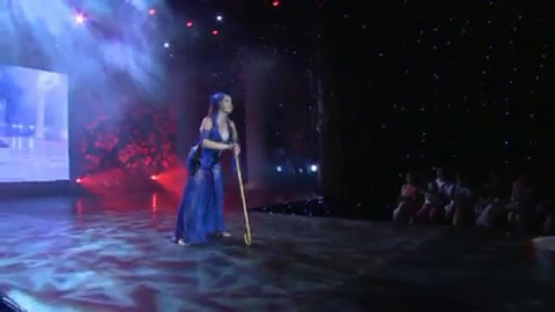 Maria shazadi en china saidi danza arabe mexico