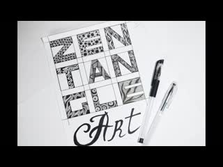 Zentangle art