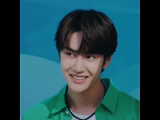 Heres this video of wang yibo smiling to bless your timeline
