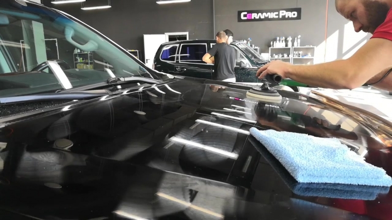 Полироа и химчистка toyota land cruiser prado