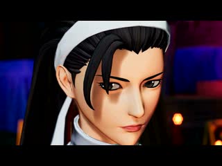 Kof xv chizuru kagura character trailer 7 4k team sacred treasures