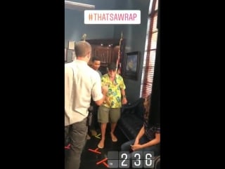 Jimmy's done for the day good to see him again frank always adds some fun to the show