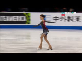 Anna scherbakova sp, gp skate america (10/2019)