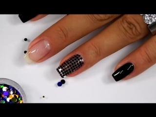Black ombre and black dots colours by molly