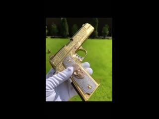 Iced out gold glock 💎