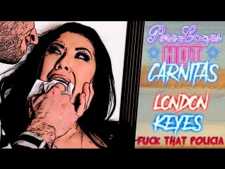 Brunette woman giving blowjob fuck that police 2