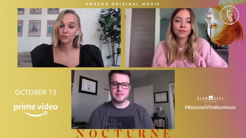 Cs video madison iseman & sydney sweeney on blumhouse’s nocturne