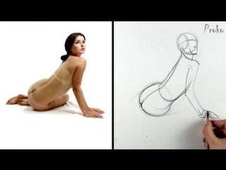 Proko figure drawing fundamentals 06 mannequinization mannequinization example 17