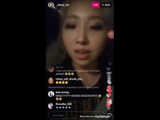 [insta live] минзи 170329 part 1