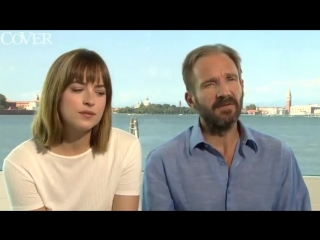 Dakota johnson and ralph fiennes discuss nude scenes