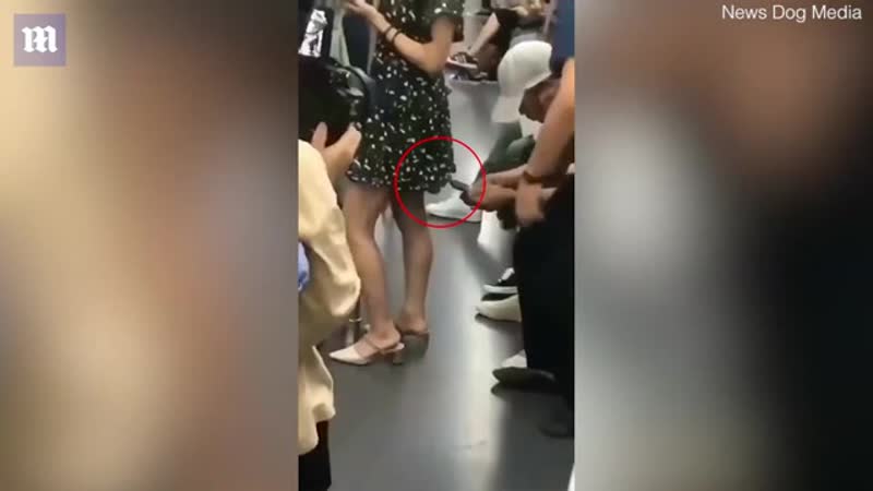 Апскертинг в китайском метро