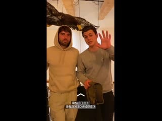 Alex with malte / ree safari park / x24