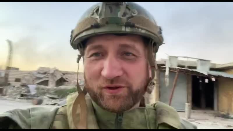 Олег блохин вещает из освобожденного вчера кяфр нубболя