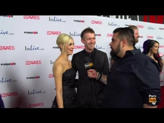 Sophia knight & danny d red carpet 2015 avn interview [pornhub]