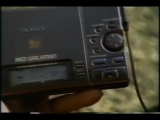 Sony mini disc walkman commercial 1996