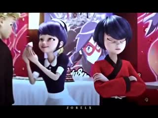 ♡ miraculous ladybug ⁝ marinette × kagami [marigami] edit ♡