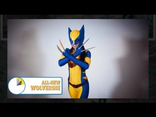 Cosplayer amanda lynne shafer becomes wolverine marvel becoming