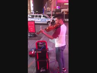 When new yorkers hear a violin