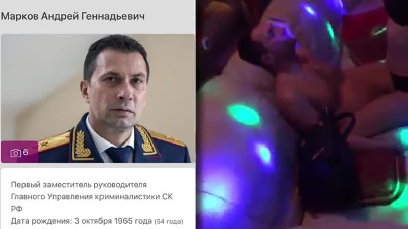 Первый замглавы управления криминалистики скр андрей марков оказался запечатлен в компании девушек «пониженной социальной ответс