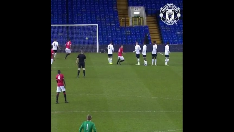 Гол маркус рэшфорд vs "тоттенхэм" u18
