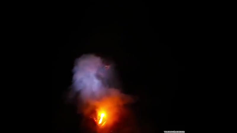 Феерверк на воздушном шаре это явно не лучшая идея