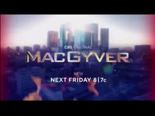 Macgyver 5x04 promo "banh bao + sterno + drill + burner + mason"