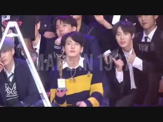 190115 sma 정국 jungkook bts @bts twt 대상과 이렇게 찍어요