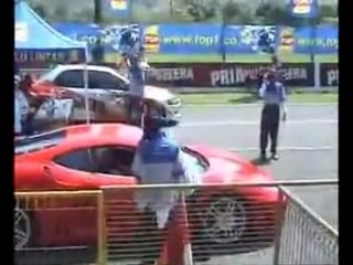 Mitsubishi lancer evo viii vs ferrari