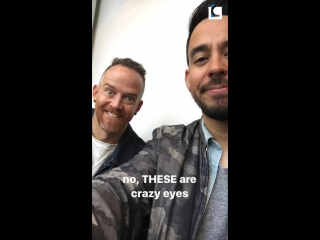 Mike shinoda instagram story photo shoot day 2 [lpcoalition]