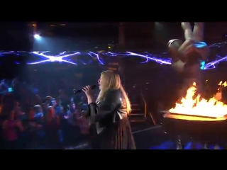 Мiia kosunen bed in fire (live at the voice of finland 17 04 2015) (720p)