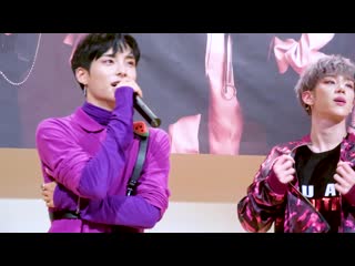 Fancam | 210619 | jun (talk + ending) @ fansign in jung gu youth training center
