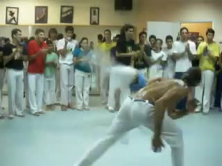 Прощальная roda de capoeira inst tarusso и inst revivo (adeus) август 2008