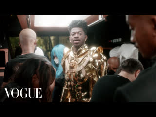 Как lil nas x готовился к met gala 2021 | vogue россия