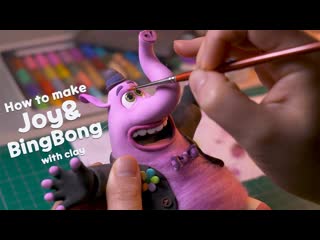 How to make inside out diorama with clay