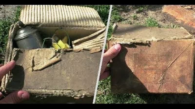 Никто не знал, что бабушка прятала на чердаке две старинные коробки