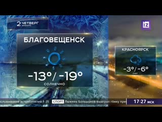 01 01 2020 1727мск погода 02 01 2020,чт благовещенск