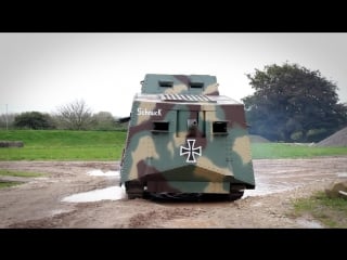 The a7v german wwi replica tank