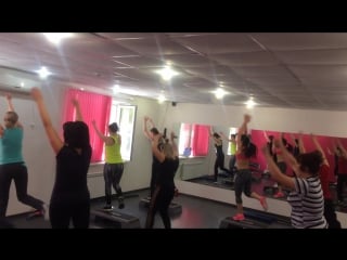 Степ разминка/tbw c антониной краснощековой/паллада fitness