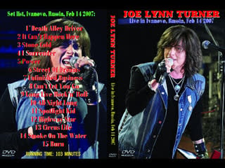 Joe lynn turner 2007 02 14 live at ivanovo, russia