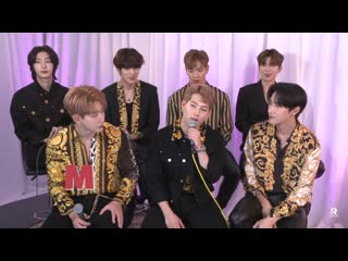 [190918] monsta x have a special message for monbebe with #loveu @ entercom