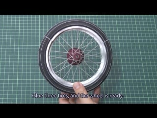 Papercraft yamaha создание бумажного спицевого колеса yamaha ya 1 1955